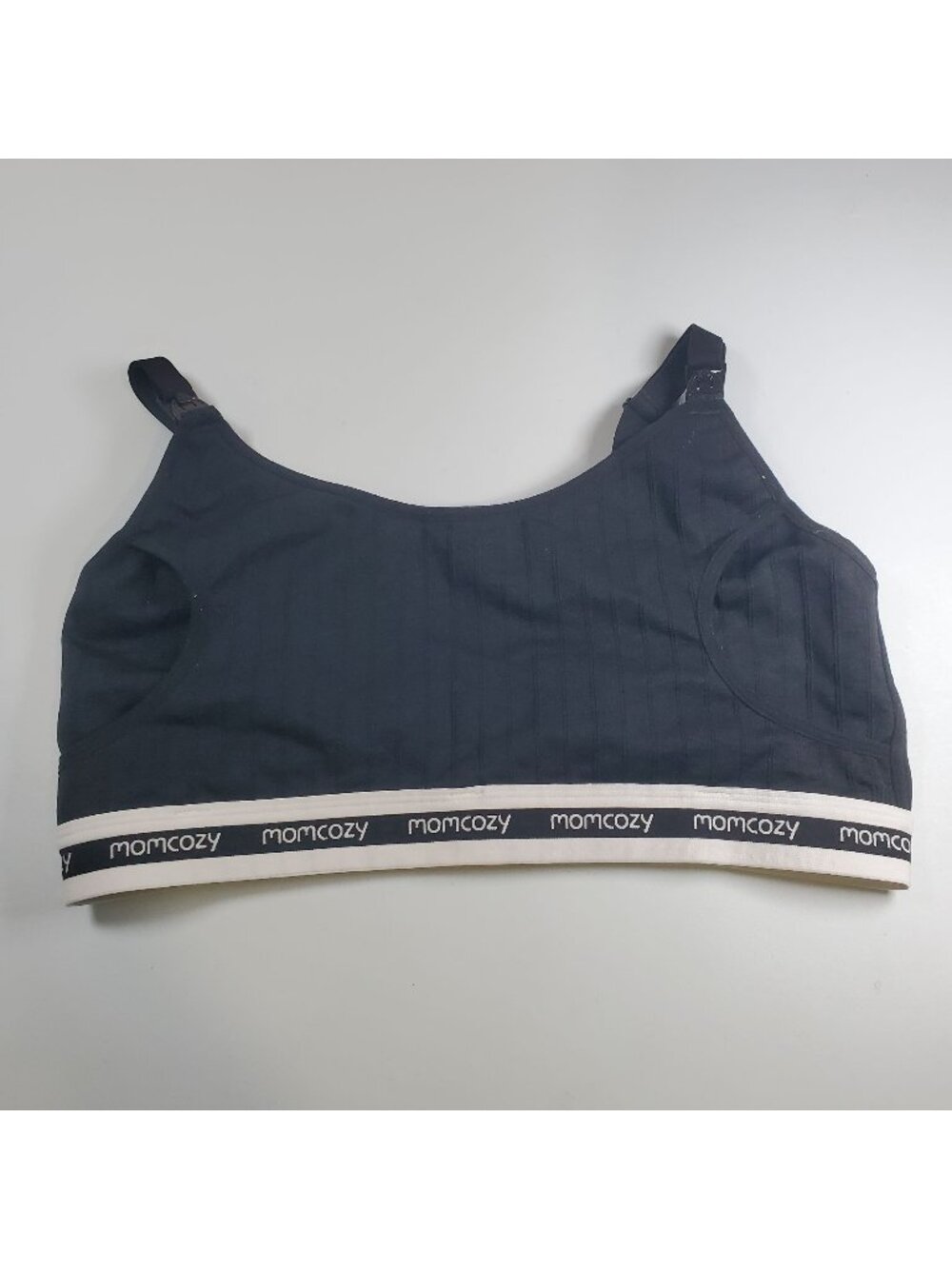 Momcozy Nursing Pumping Bra Women Size 2XL Wide Scoop Neckline Seamless